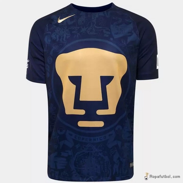 Camiseta UNAM Pumas Replica Segunda Ropa 2016/17 Azul